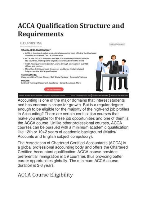 acca stands for|ACCA Qualification structure and requirements .